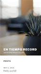 Mobile Screenshot of entiemporecord.com